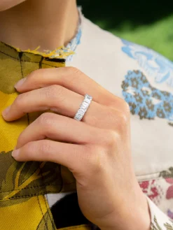 San Cesse Emerald Eternity Ring