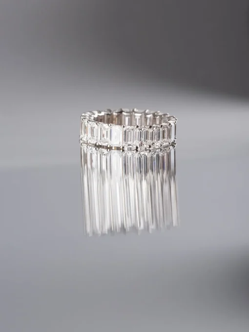 San Cesse Emerald Eternity Ring