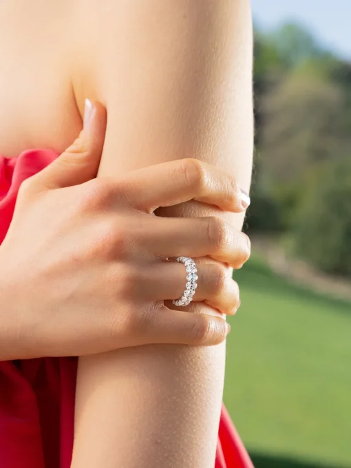 San Cesse Oval Eternity Ring