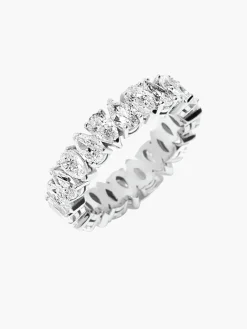 San Cesse Pear Eternity Ring
