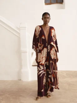 San Cipriano Crepe Chine Pants