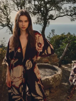 San Cipriano Crepe Chine Tunic