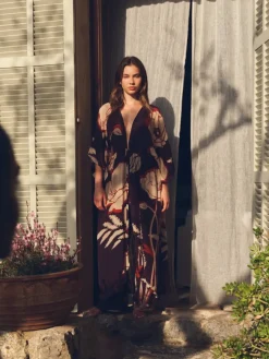 San Cipriano Crepe Chine Tunic