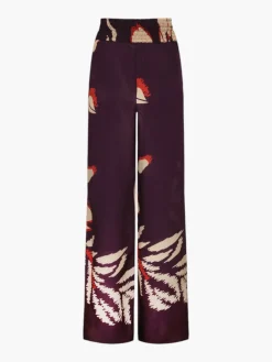 San Cipriano Crepe Chine Pants