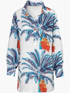 San Jacinto Linen Shirt Dress