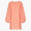 San Marco Eyelet Mini Dress
