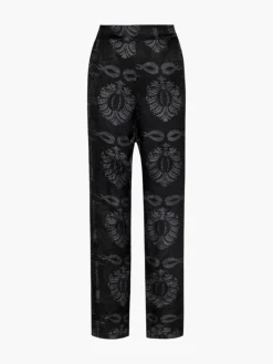 Santo Tomas Silk Jacquard Pants
