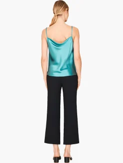Satin Draped Front Camisole