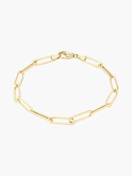 Seraphina Paperclip Chain Bracelet