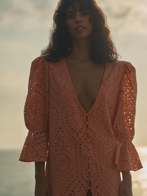 Serrania Eyelet Tunic