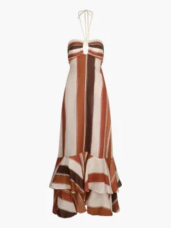 Sevillana Linen Dress