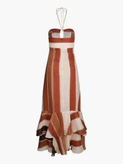 Sevillana Linen Dress
