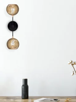 Shams Wall Sconce Dual Globe