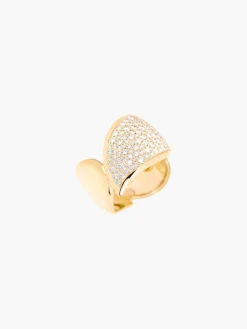Signature Pave Wave Ring