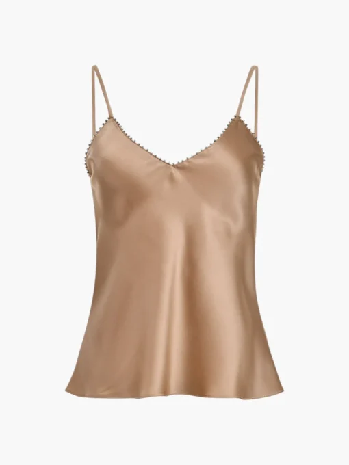 Silk Embroidered Top