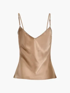 Silk Embroidered Top