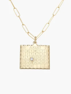 Single Date 1960s Calendar Charm