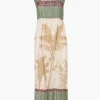 Sol de Occidente Cotton-Silk Midi Dress