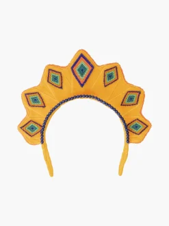 Star Shaped Sibundoy Beaded Rombos Headpiece