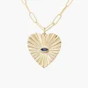 Sunbeam Heart Charm