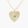 Sunbeam Heart Charm