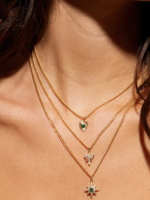 Sunbeam Heart Charm