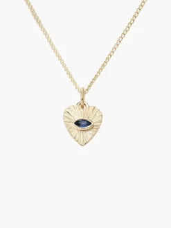 Sunbeam Heart Charm