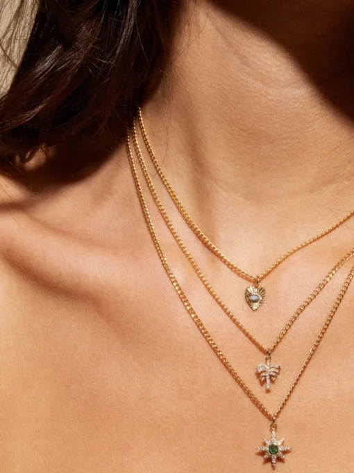 Sunbeam Heart Charm