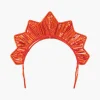 Sunset Bugle Bead Headpiece