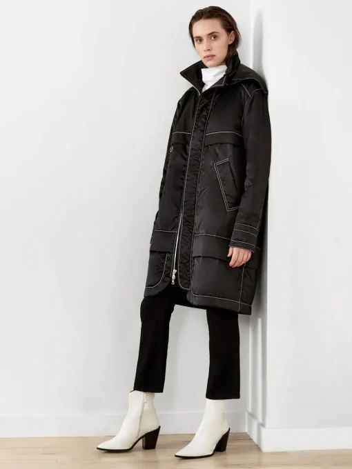 Sustainable Down Hooded Anorak