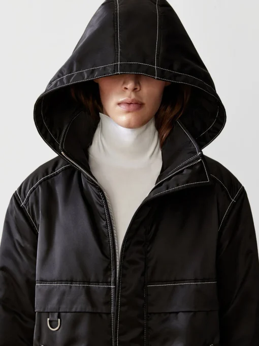 Sustainable Down Hooded Anorak