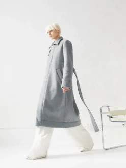 Sustainable Down Wool Over Coat