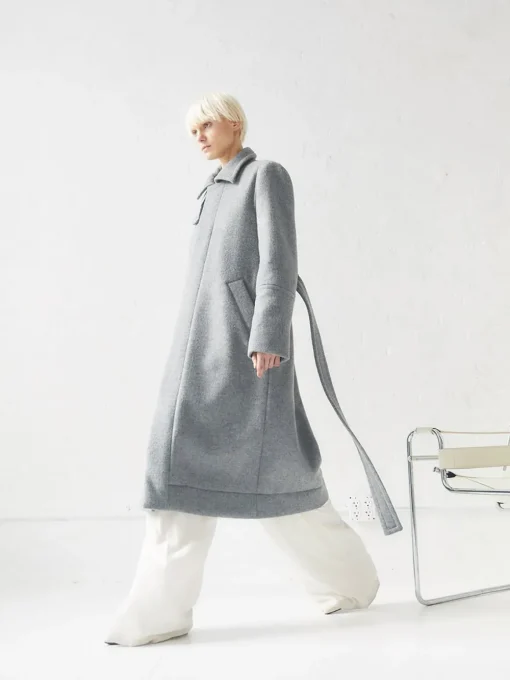 Sustainable Down Wool Over Coat