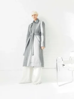 Sustainable Down Wool Over Coat