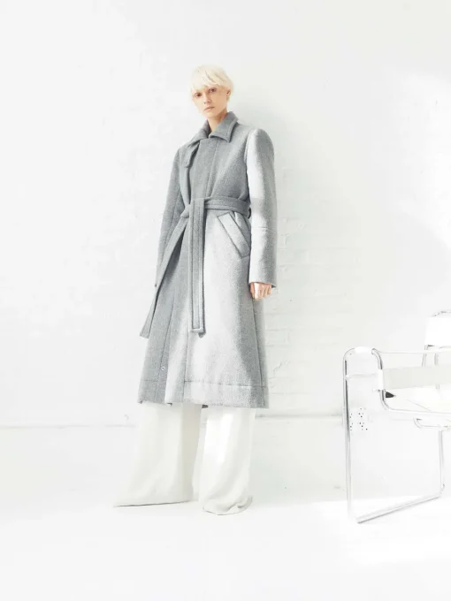 Sustainable Down Wool Over Coat