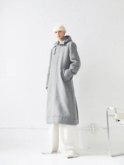 Sustainable Down Wool Over Coat