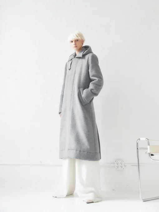 Sustainable Down Wool Over Coat