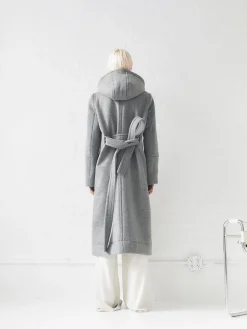 Sustainable Down Wool Over Coat