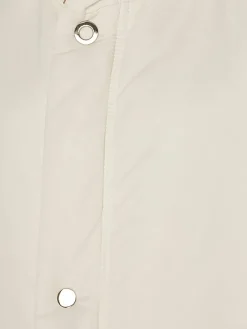Sustainable Reversible Satin Down Coat