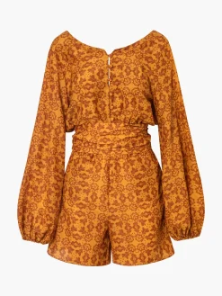 Tarde de Verano Cotton-Silk Romper