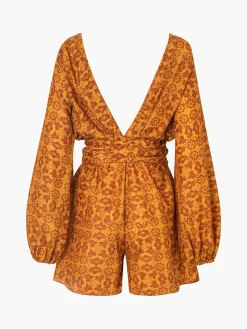 Tarde de Verano Cotton-Silk Romper