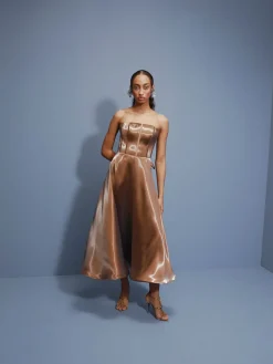 Termo Liquid Midi Dress