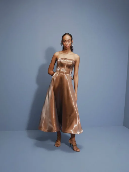 Termo Liquid Midi Dress