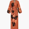 Tertulia Martellato Silk Maxi Dress