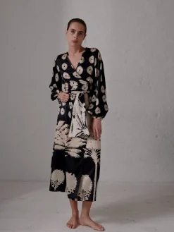 Tertulia Satin Silk Maxi Dress