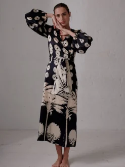 Tertulia Satin Silk Maxi Dress