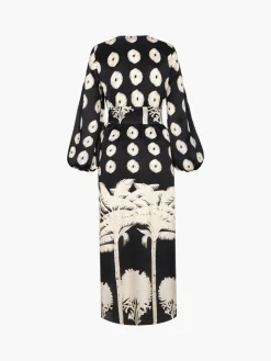 Tertulia Satin Silk Maxi Dress