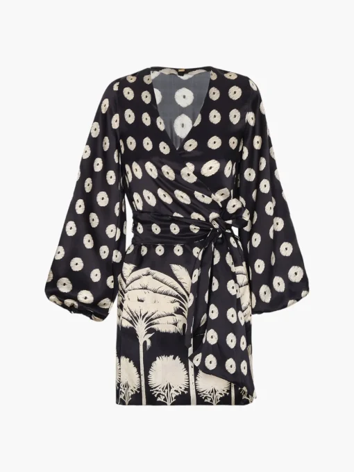 Tertulia Satin Silk Mini Dress