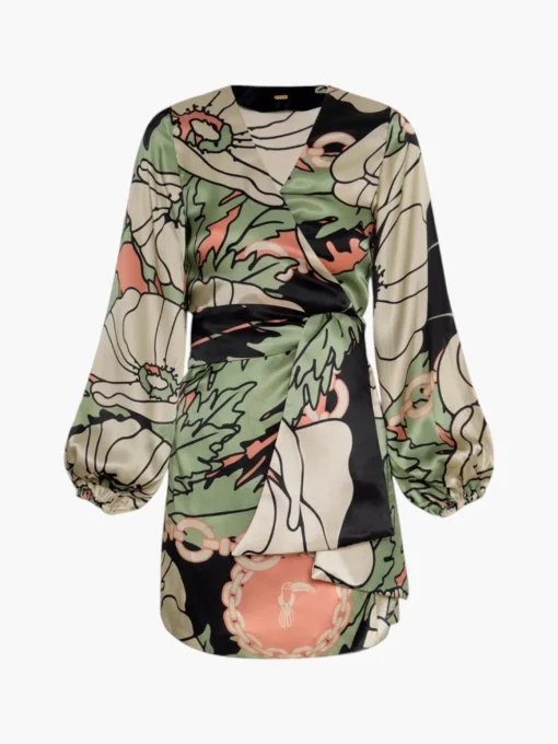 Tertulia Satin Silk Mini Dress