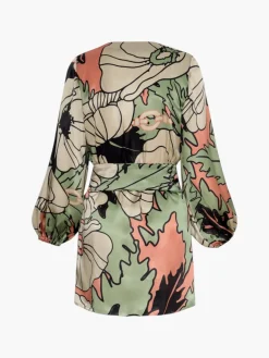 Tertulia Satin Silk Mini Dress